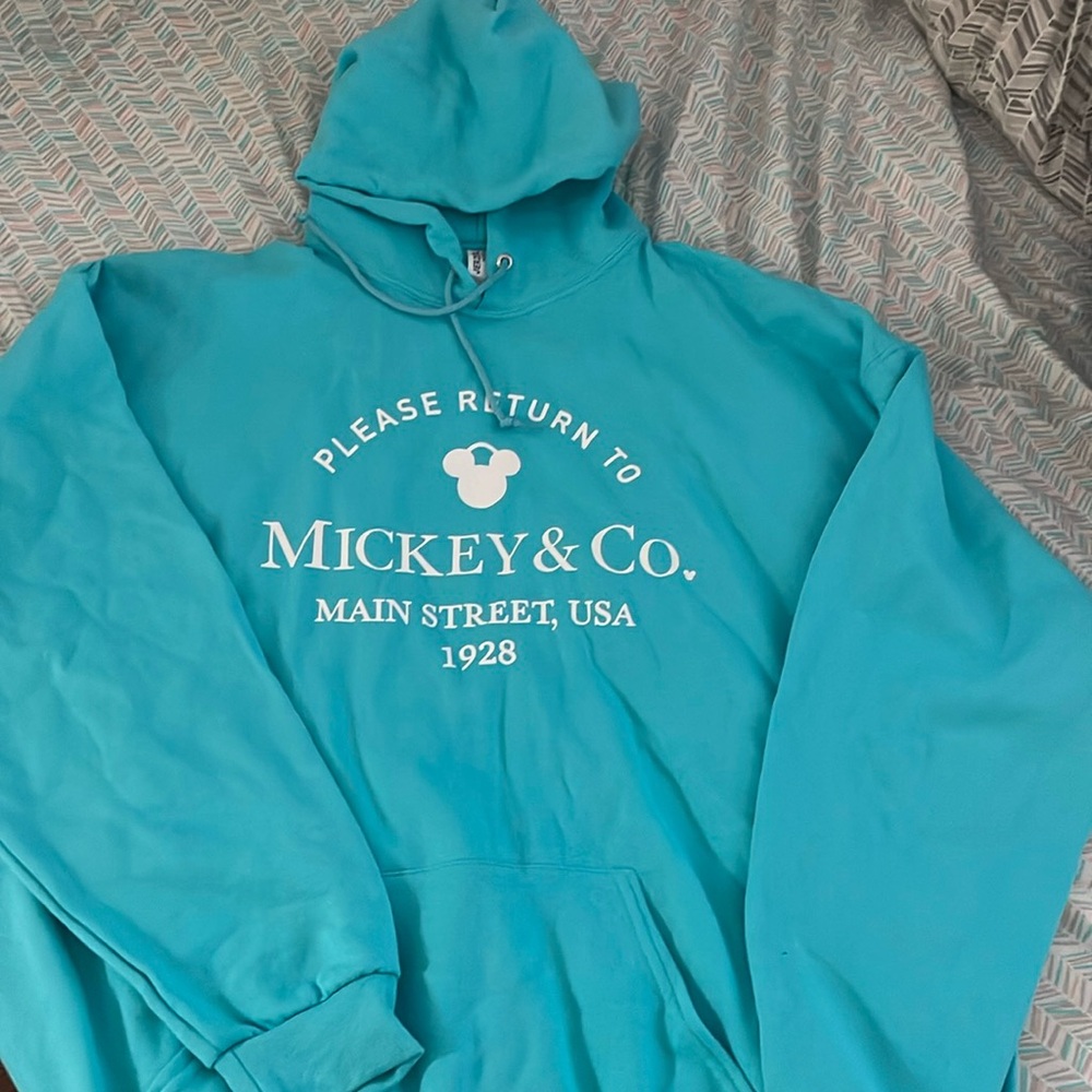 Disney Sweatshirt- Please Return to Mickey & Co. Brand New!